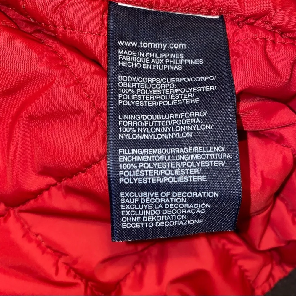 Tommy Hilfiger Vintage Men’s Blue And Red Coat/Jacket